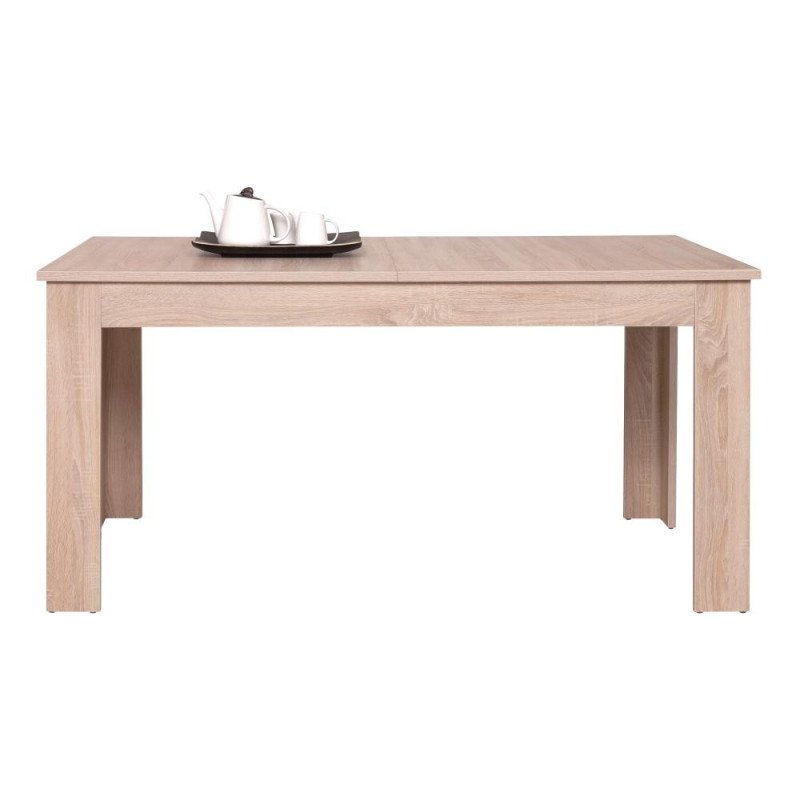 Stôl rozkladací typ 12, dub sonoma, 161-210x77 cm, GRAND