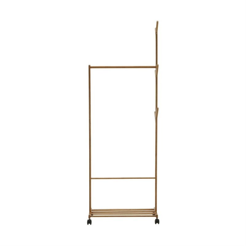 Pojazdný vešiak, bambus, šírka 60cm, VIKIR TYP 1