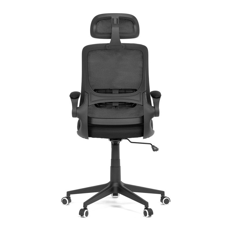 Autronic - Židle kancelářská, černá mesh, plastový kříž - KA-Q842 BK