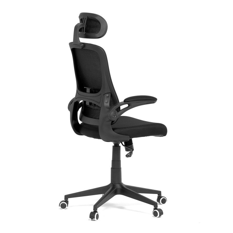 Autronic - Židle kancelářská, černá mesh, plastový kříž - KA-Q842 BK