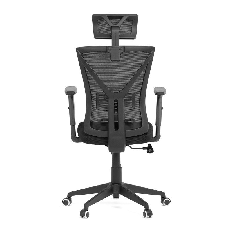Autronic - Židle kancelářská, černá mesh, plastový kříž - KA-Q851 BK