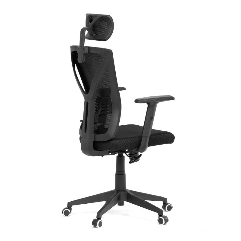 Autronic - Židle kancelářská, černá mesh, plastový kříž - KA-Q851 BK