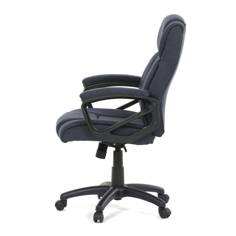 Autronic - Kancelářská židle, modrá látka, černý kříž - KA-C707 BLUE2