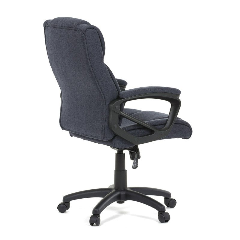 Autronic - Kancelářská židle, modrá látka, černý kříž - KA-C707 BLUE2