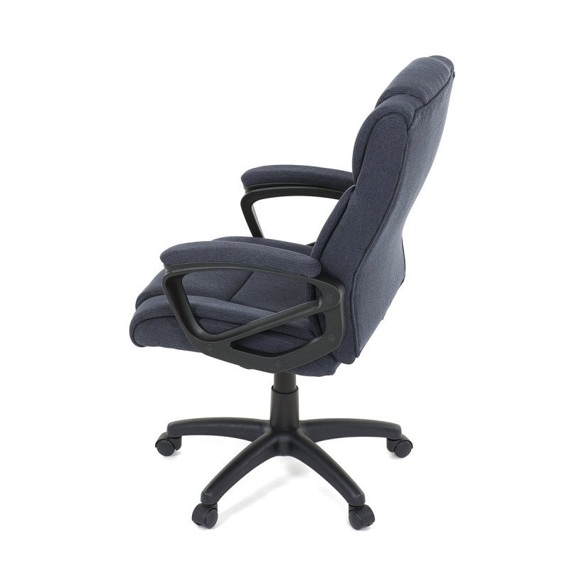 Autronic - Kancelářská židle, modrá látka, černý kříž - KA-C707 BLUE2