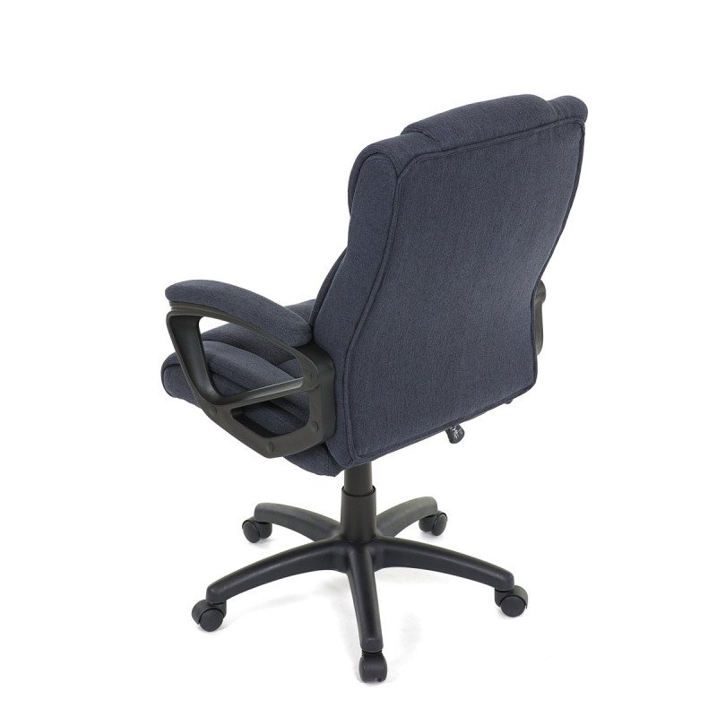Autronic - Kancelářská židle, modrá látka, černý kříž - KA-C707 BLUE2