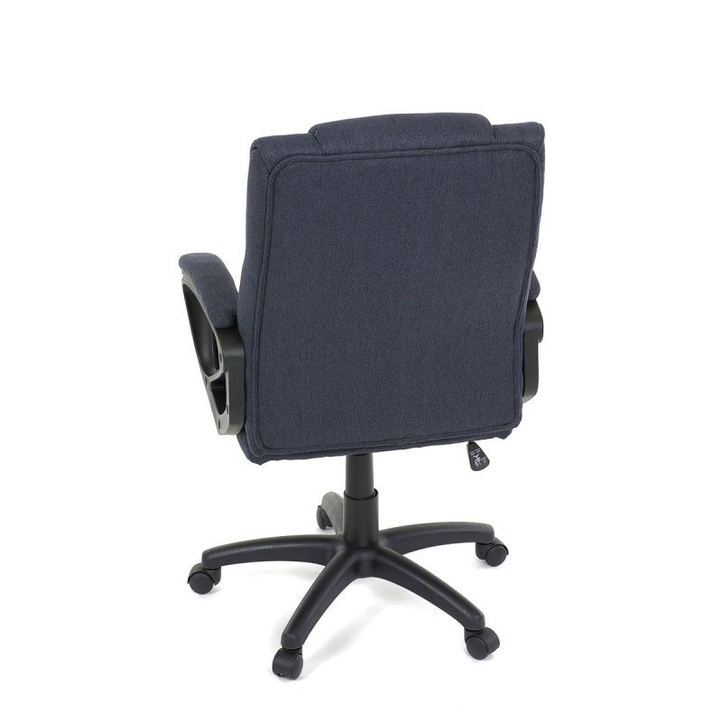 Autronic - Kancelářská židle, modrá látka, černý kříž - KA-C707 BLUE2