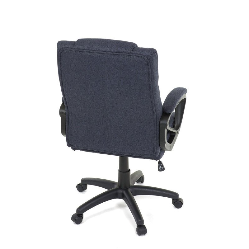 Autronic - Kancelářská židle, modrá látka, černý kříž - KA-C707 BLUE2