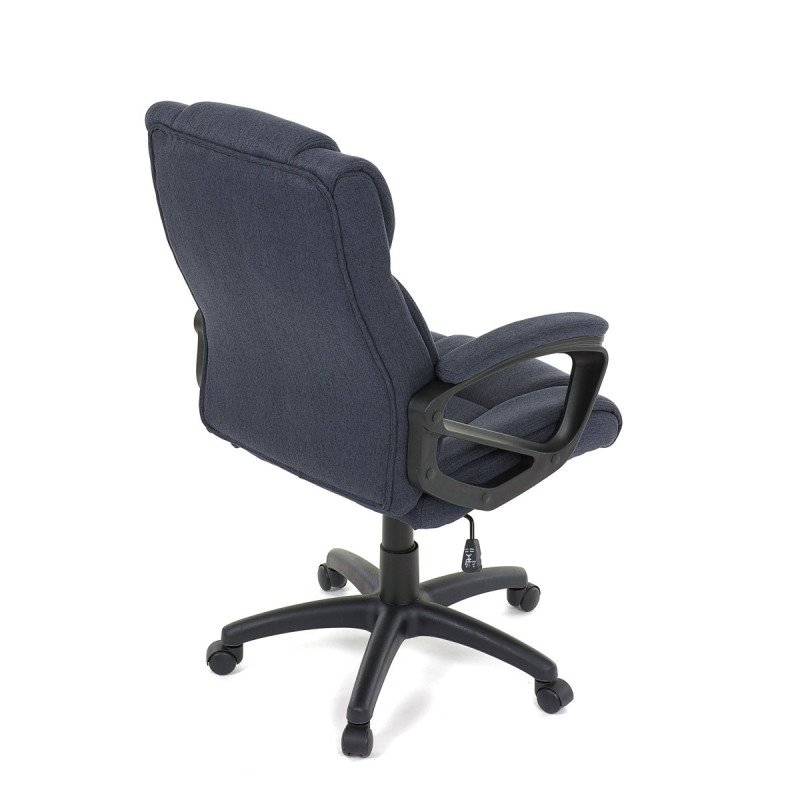 Autronic - Kancelářská židle, modrá látka, černý kříž - KA-C707 BLUE2
