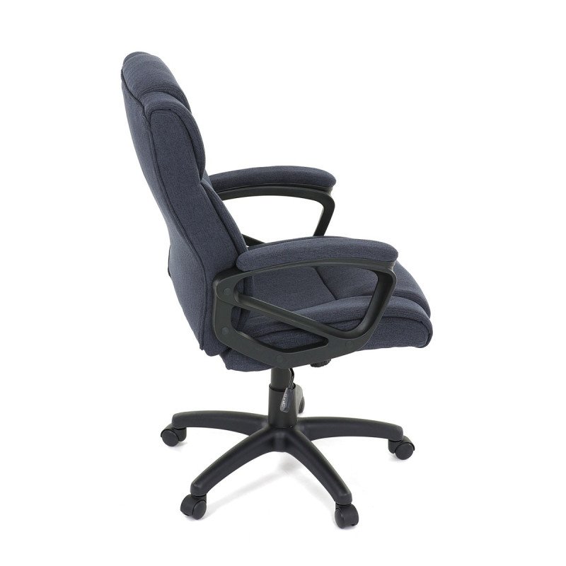 Autronic - Kancelářská židle, modrá látka, černý kříž - KA-C707 BLUE2