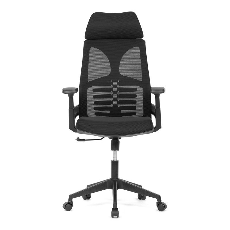 Autronic - Židle kancelářská, černá MESH, plastový kříž - KA-S247 BK