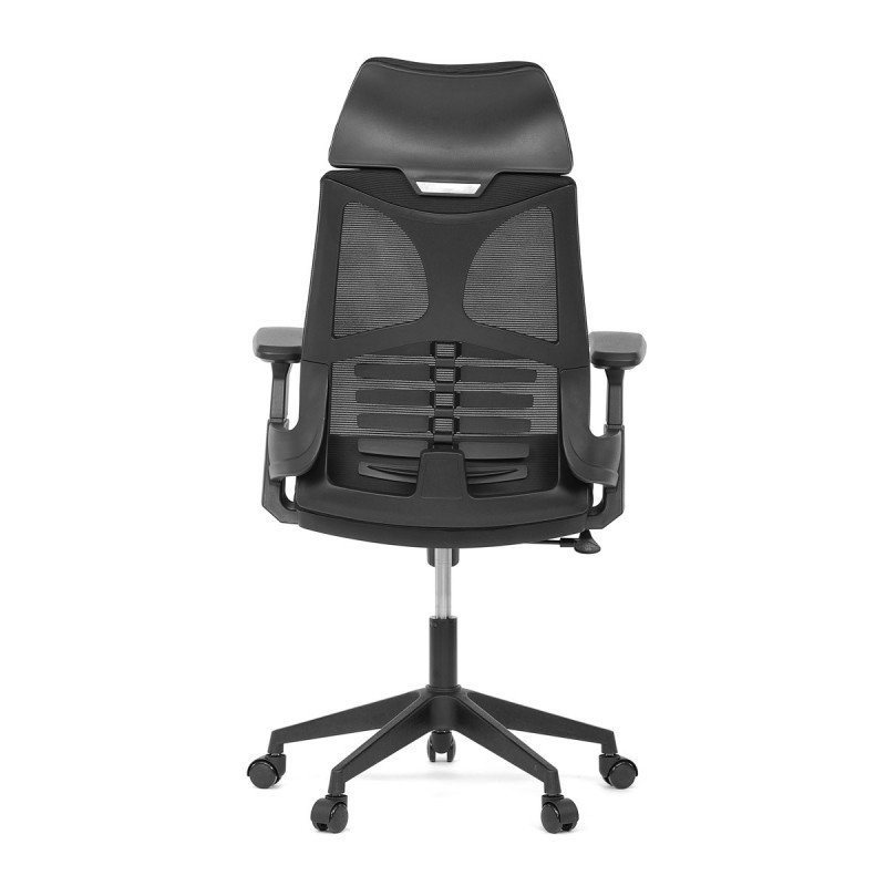 Autronic - Židle kancelářská, černá MESH, plastový kříž - KA-S247 BK