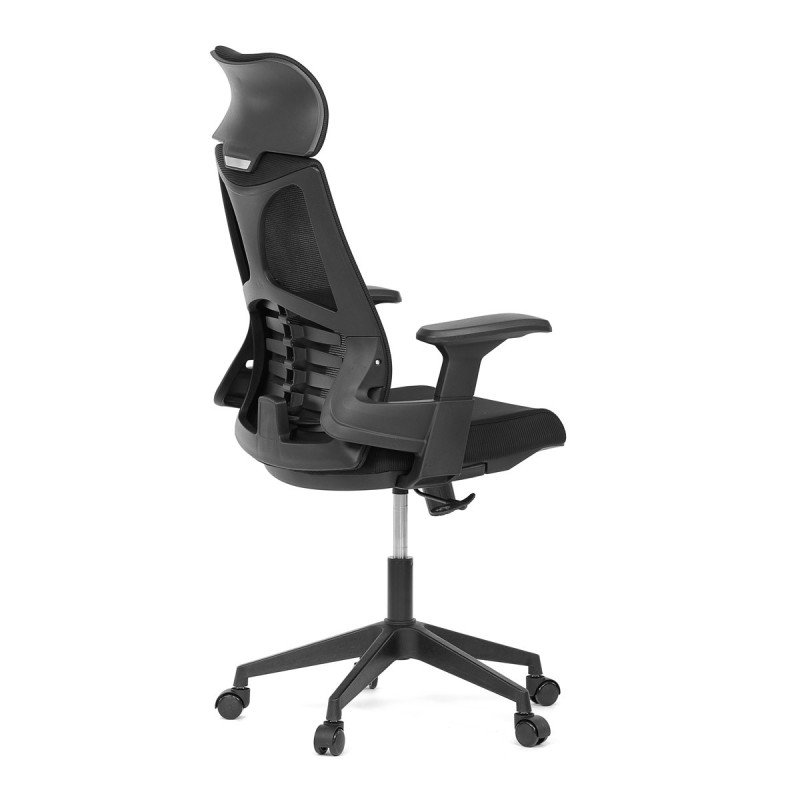 Autronic - Židle kancelářská, černá MESH, plastový kříž - KA-S247 BK
