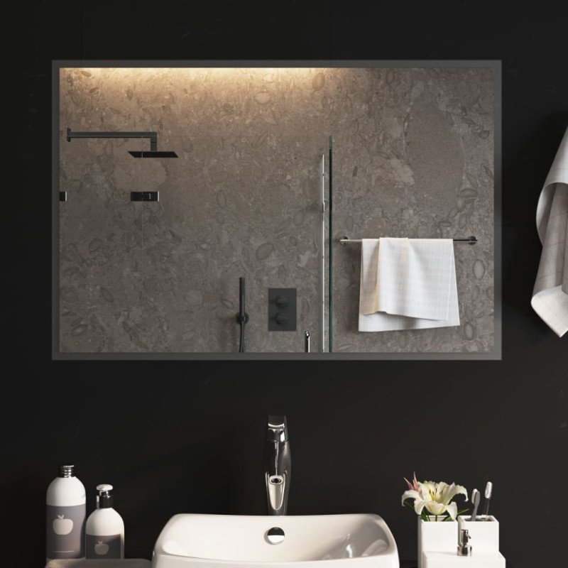 vidaXL LED kúpeľňové zrkadlo 60x90 cm