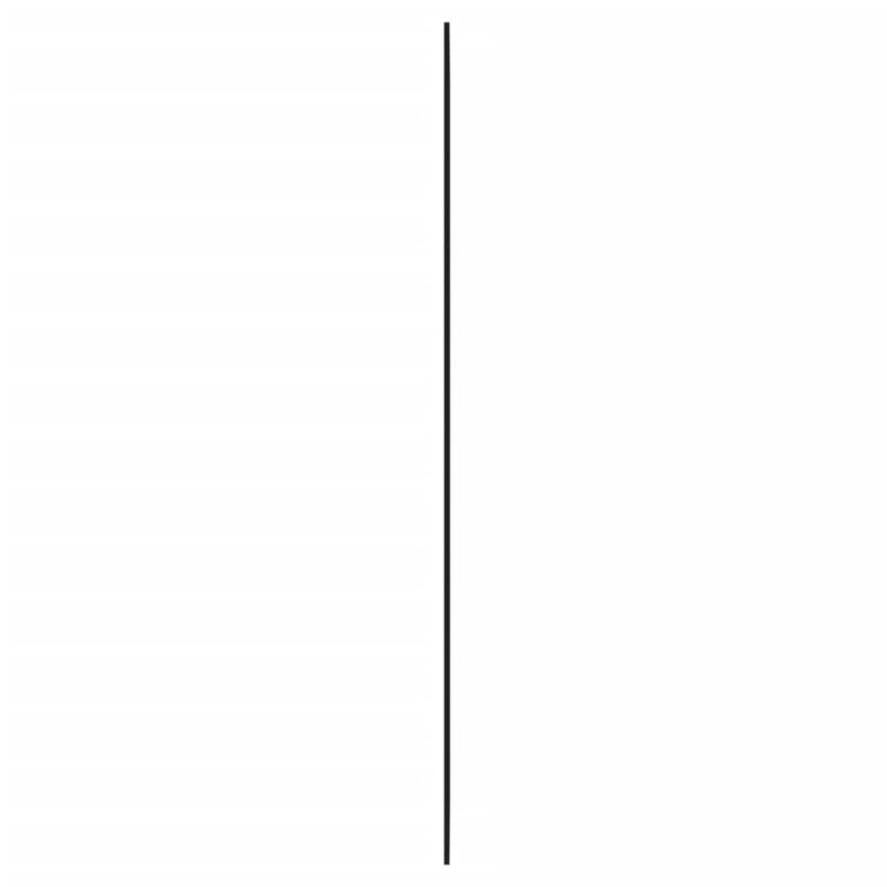 vidaXL Nástenné zrkadlo 45x100 cm sklenené oválne