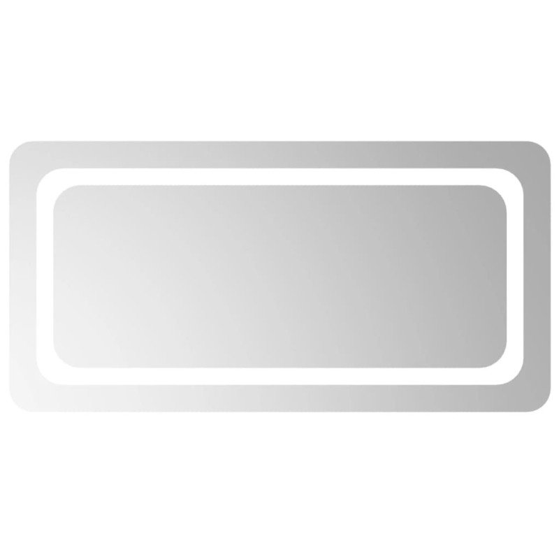 vidaXL LED kúpeľňové zrkadlo 80x40 cm