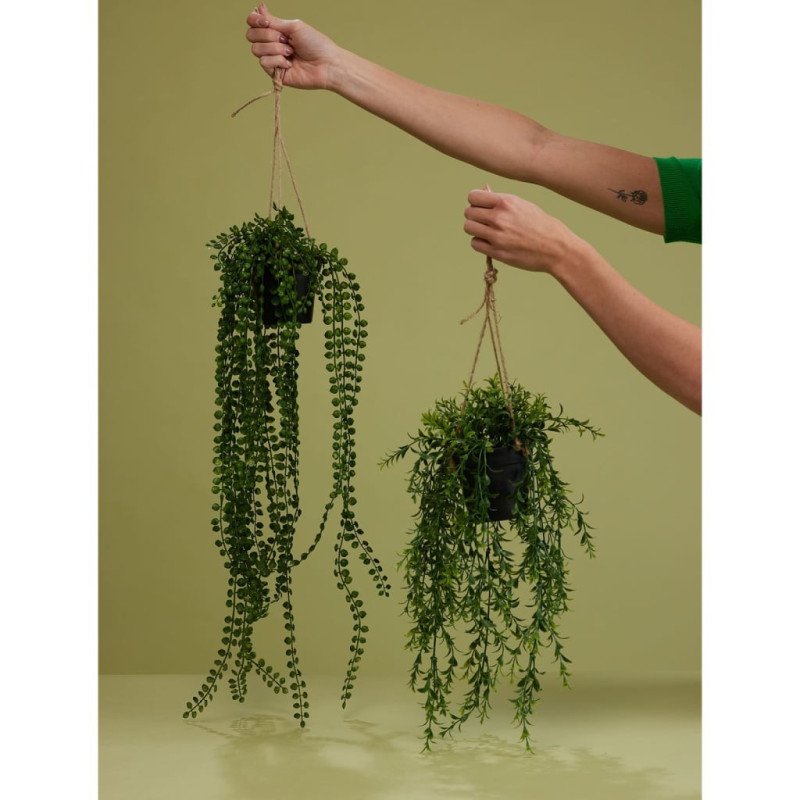 Emerald Umelý závesný krušpán v kvetináči 50 cm