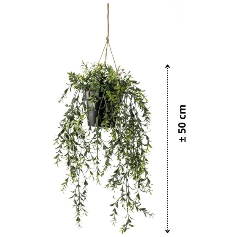 Emerald Umelý závesný krušpán v kvetináči 50 cm