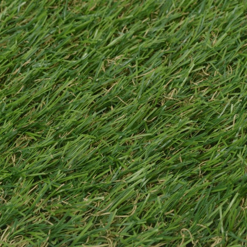 vidaXL Umelý trávnik 1,33x10 m/20 mm, zelený