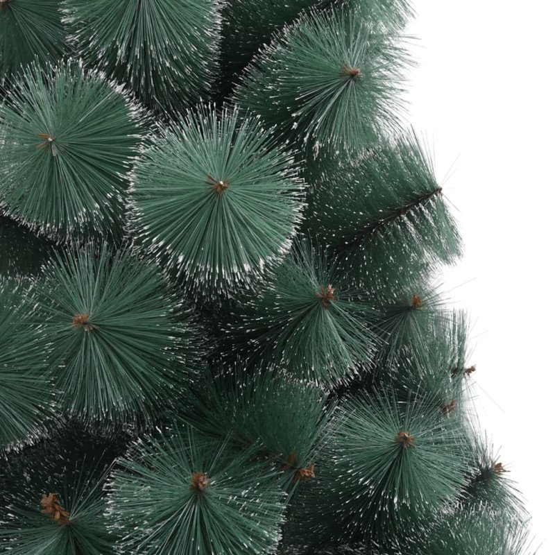 vidaXL Umelý vianočný stromček s LED a sadou gúľ, zelený 150cm PVC+PE