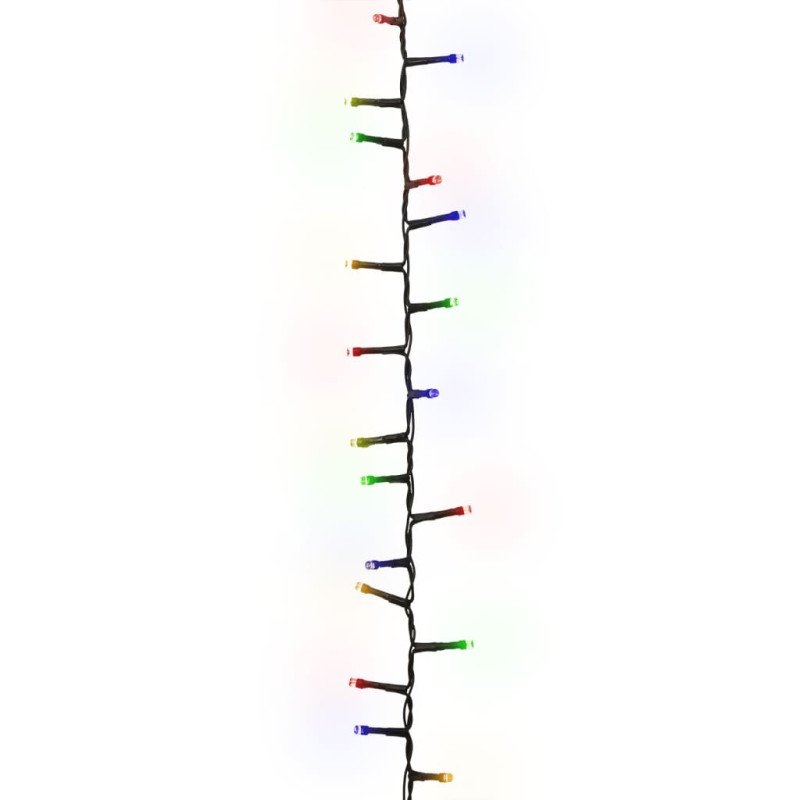 vidaXL Kompaktná LED reťaz, 2000 diód, farebná 45 m, PVC