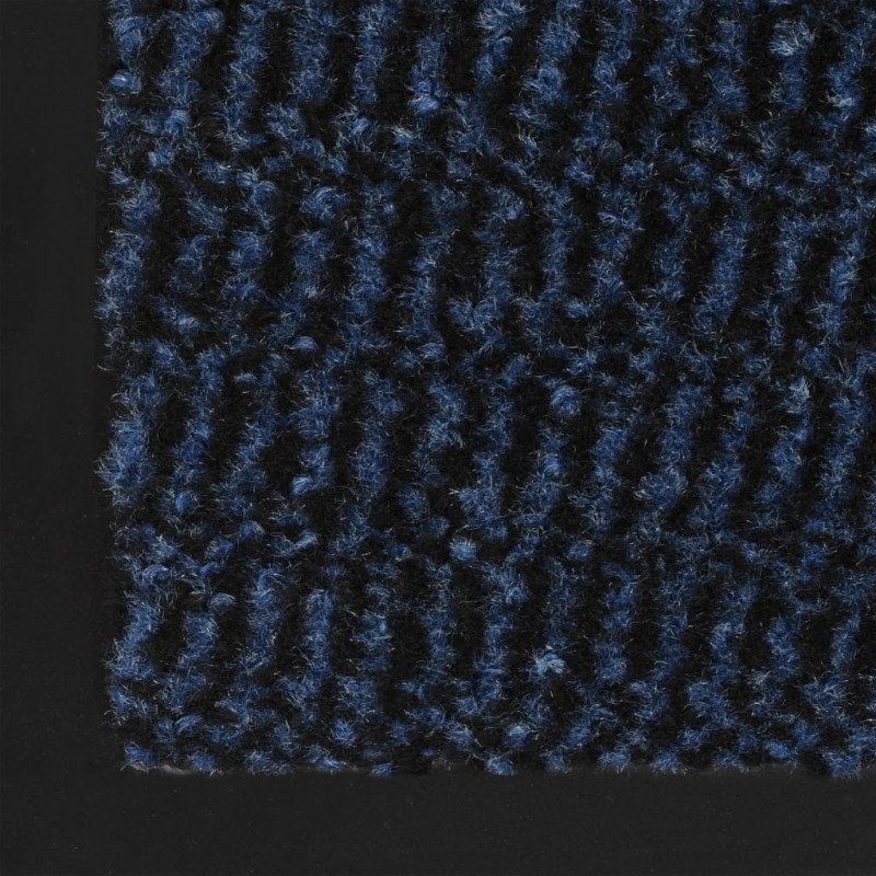 vidaXL Rohožky pred dvere 2 ks modré 90x150 cm obdĺžnikové všívané