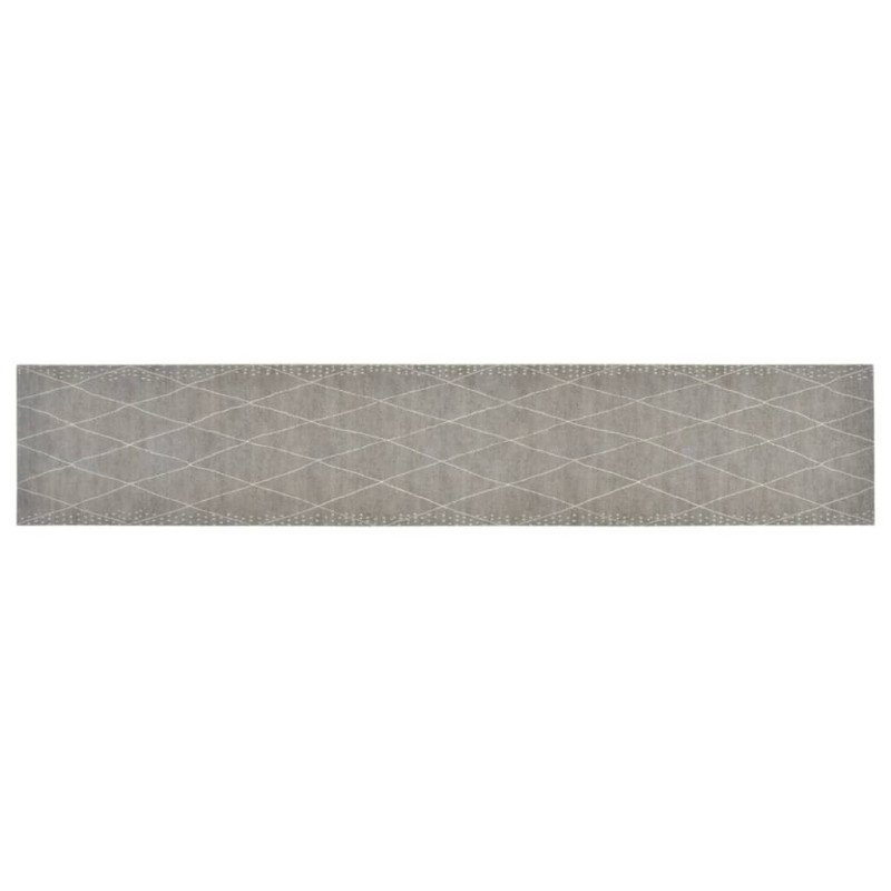 vidaXL Kuchynský koberec umývateľný kosoštvorec 60x300 cm zamat