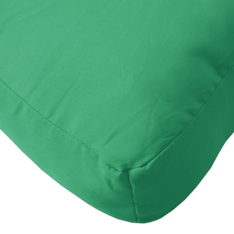 vidaXL Podložka na paletový nábytok, zelená, látka