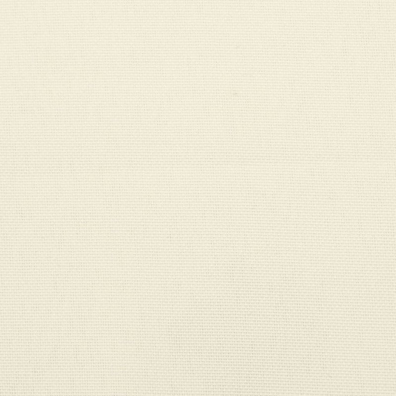 vidaXL Podložky na stoličku 6 ks, krémové 40x40x7 cm, oxfordská látka