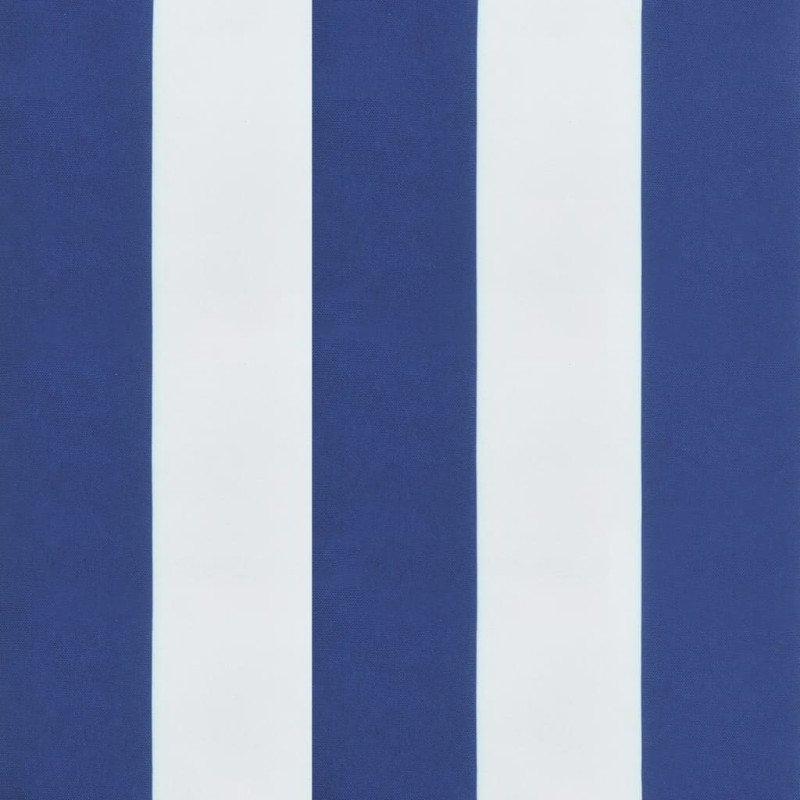 vidaXL Poduška na paletovú pohovku modro-biele pruhy 60x61,5x10 látka