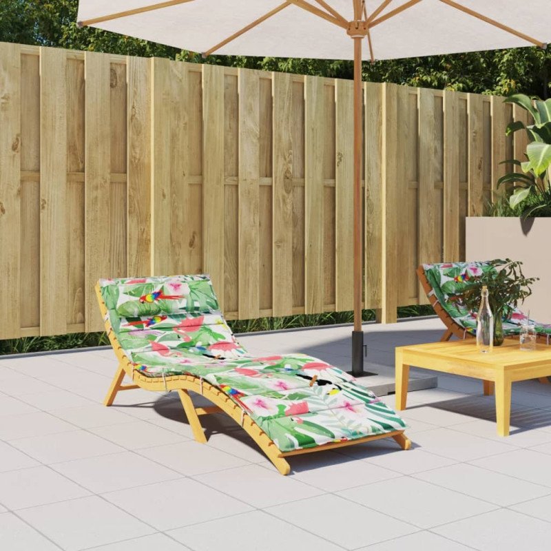 vidaXL Podložka na ležadlo farebná 180x60x3 cm oxfordská látka