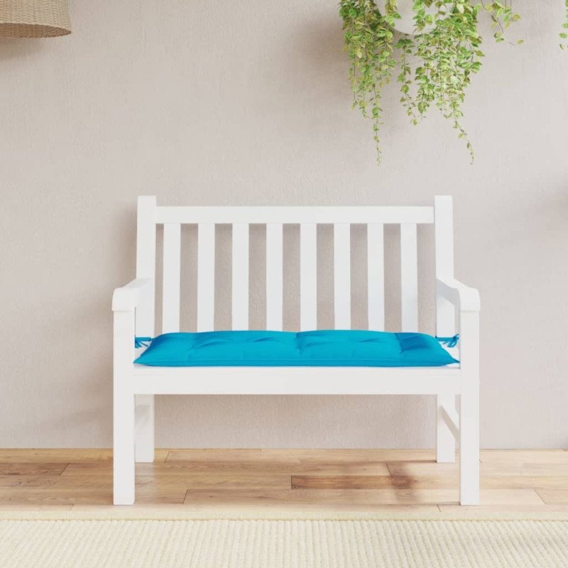 vidaXL Podložka na záhradnú lavičku 110x50x7 cm, oxfordská látka