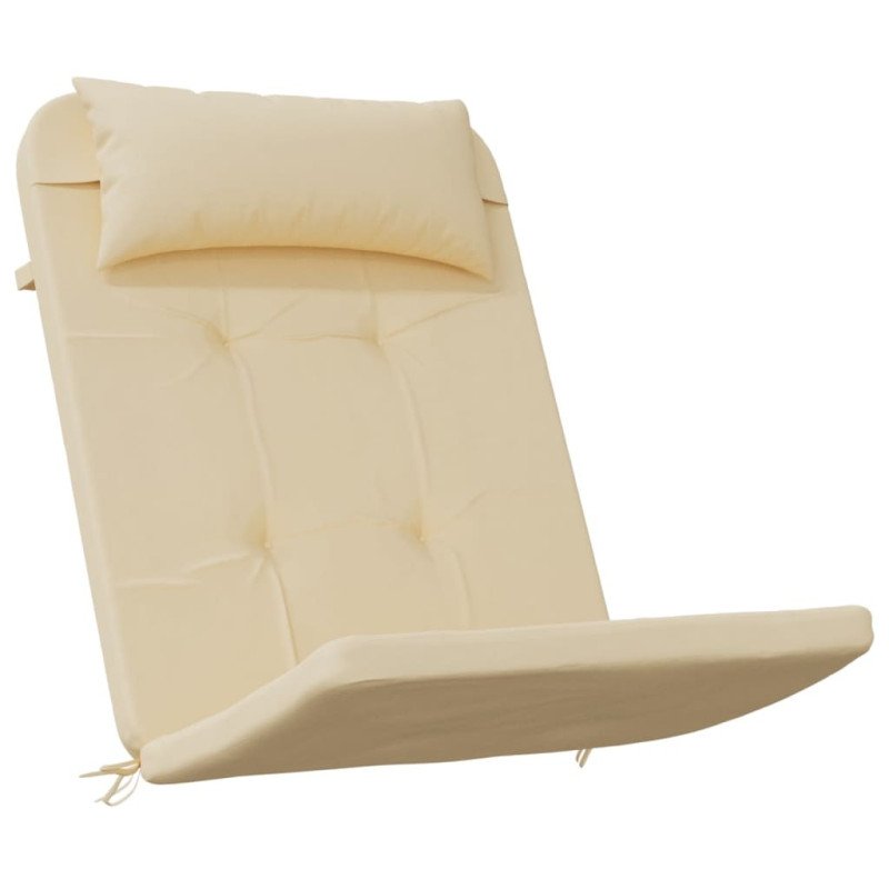 vidaXL Podušky na stoličky Adirondack 2 ks béžové oxfordská látka