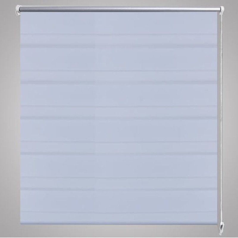 Roleta vzor zebra, 70 x 120 cm, biela