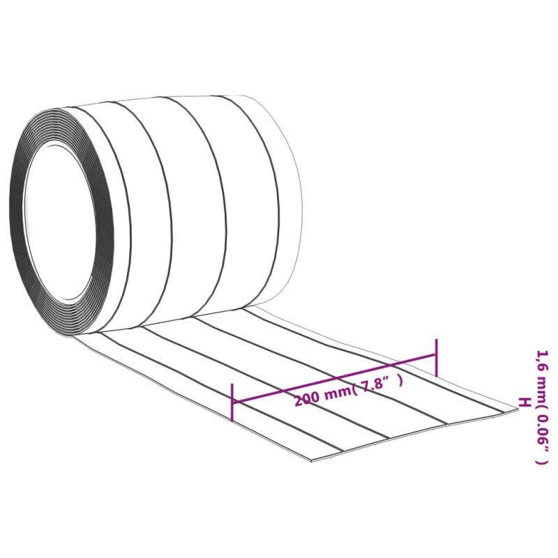 vidaXL Záves do dverí priehľadný 200 mm x 1,6 mm 50 m PVC