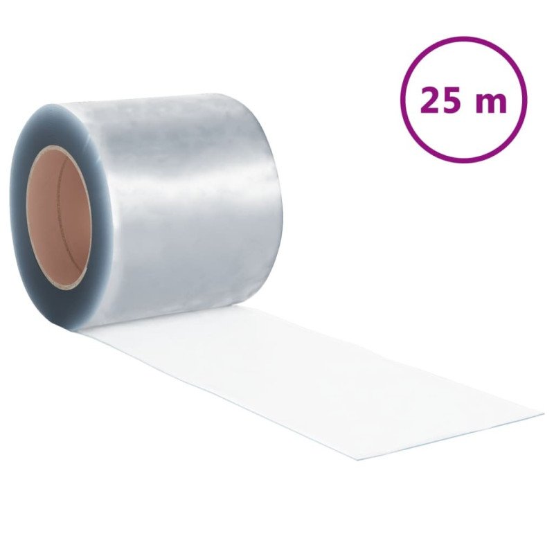 vidaXL Náhradná lamelová rolka z PVC 2mm x 200mm 25 m
