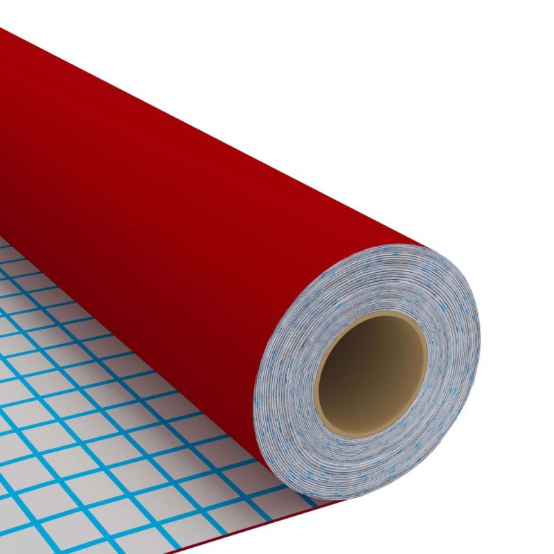 vidaXL Samolepiace tapety na nábytok 2 ks, červené 500x90 cm, PVC