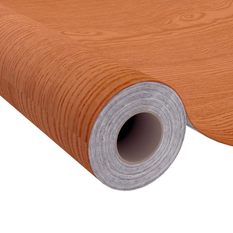 vidaXL Samolepiace tapety na dvere 4 ks, svetlý dub 210x90 cm, PVC
