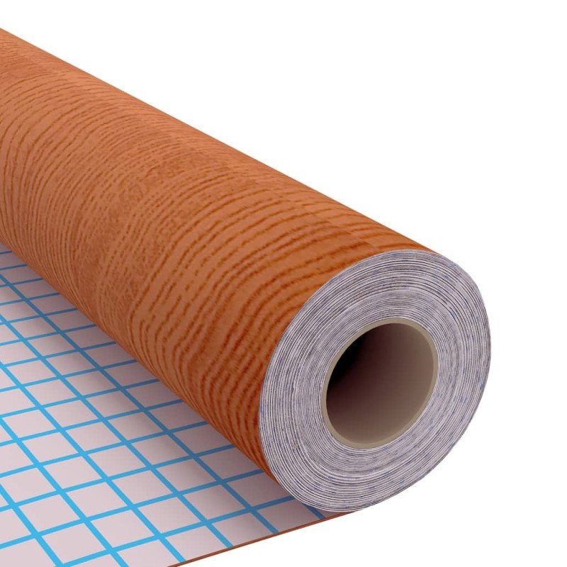 vidaXL Samolepiace tapety na dvere 4 ks, svetlý dub 210x90 cm, PVC