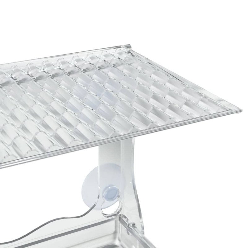 vidaXL Kŕmidlá pre vtáky na okno 2 ks akrylové 30x12x15 cm