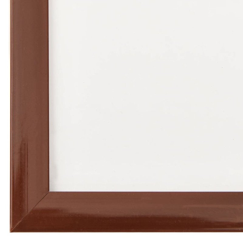 vidaXL Fotorámiky na stenu alebo stôl 3 ks bronzové 59,4x84 cm MDF