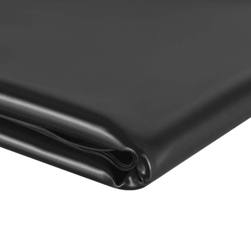 vidaXL Vložka do jazierka čierna 2x1 m PVC 0,5 mm