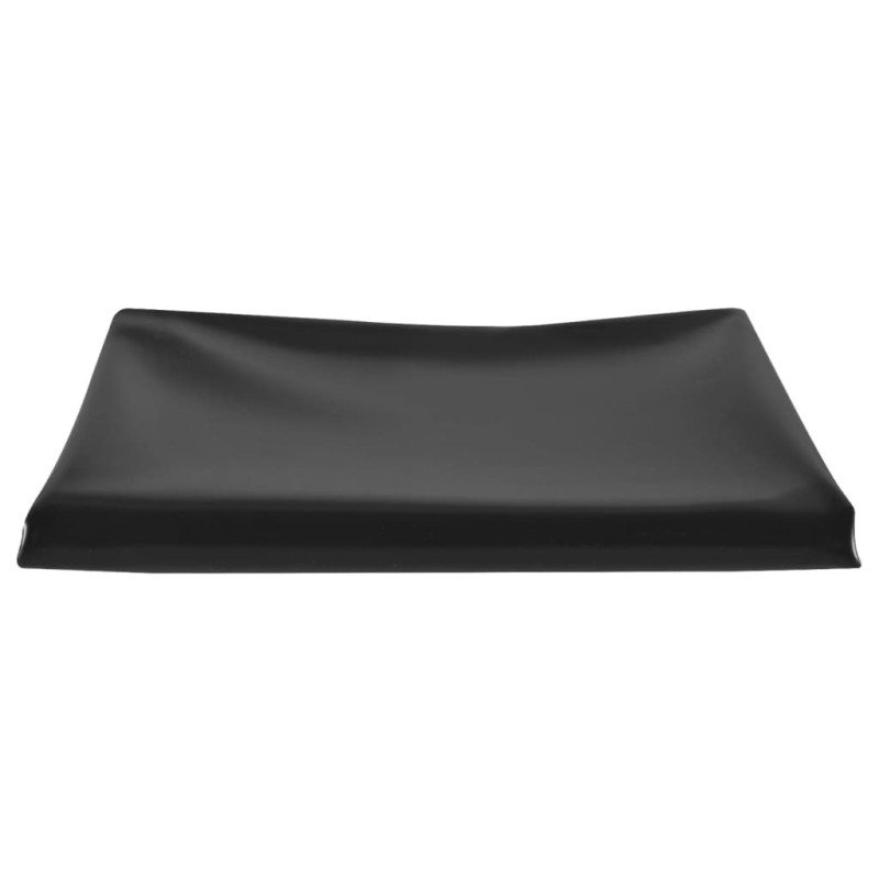 vidaXL Vložka do jazierka čierna 6x2 m PVC 1 mm