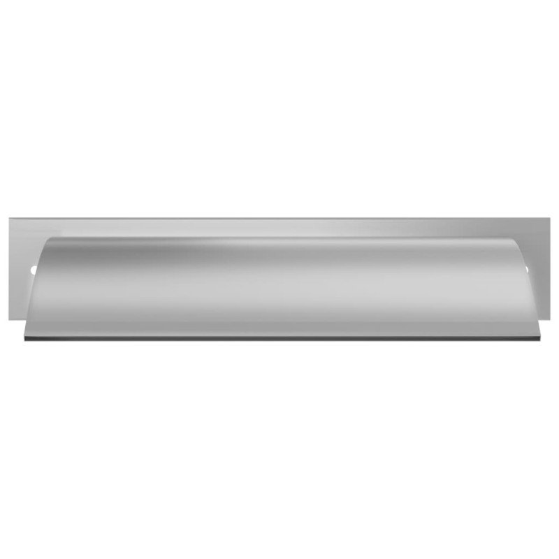 vidaXL Bazénová fontána strieborná 45x9x26 cm nehrdzavejúca oceľ  