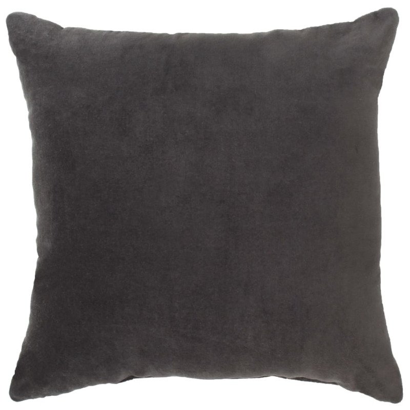 vidaXL Vankúše bavlnené zamatové 2 ks 45x45 cm antracitové  