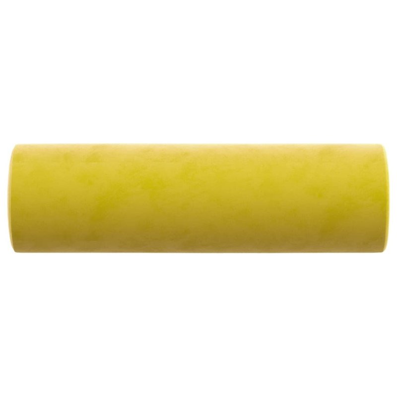 vidaXL Dekoratívne vankúše 2 ks žlté ?15x50 cm zamat