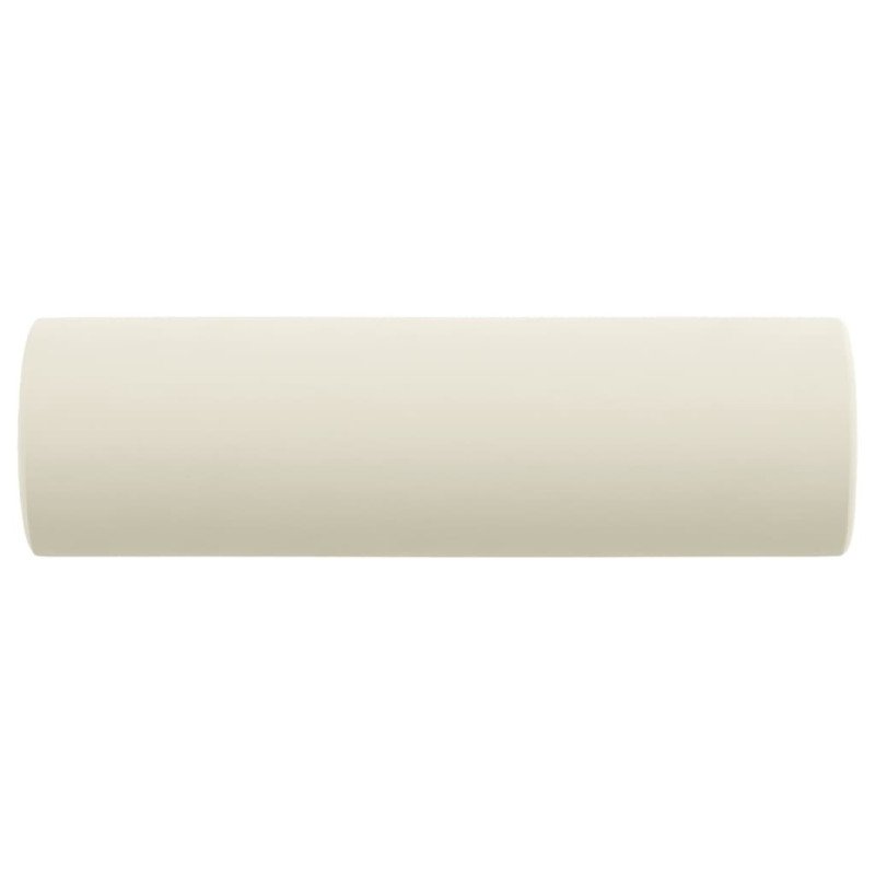 vidaXL Dekoratívne vankúše 2 ks krémové ?15x50 cm zamat