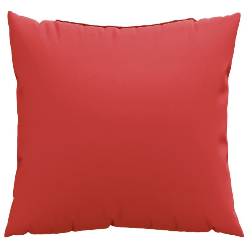 vidaXL Dekoratívne vankúše 4 ks, červené 60x60 cm, látka