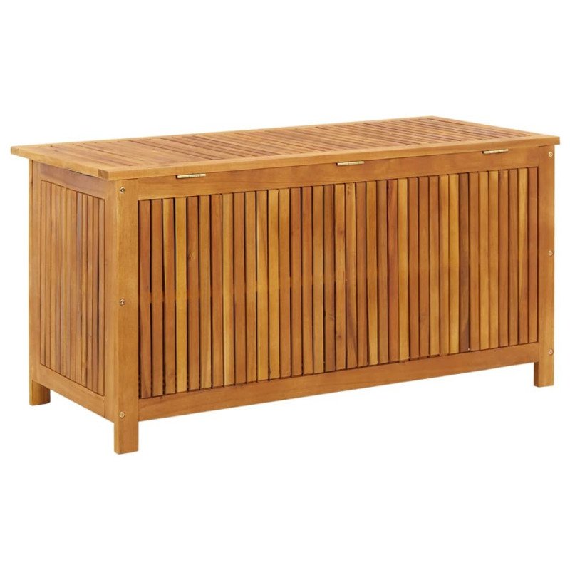 vidaXL Záhradný úložný box 113x50x58 cm masívne akáciové drevo