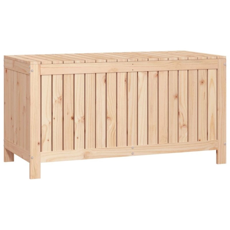 vidaXL Záhradný úložný box 121x55x64 cm masívna borovica